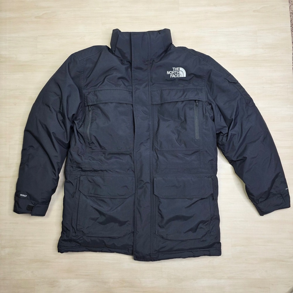 The North Face Mens McMurdo Parka III 550 Down Jacket Black NF0A33RF Large